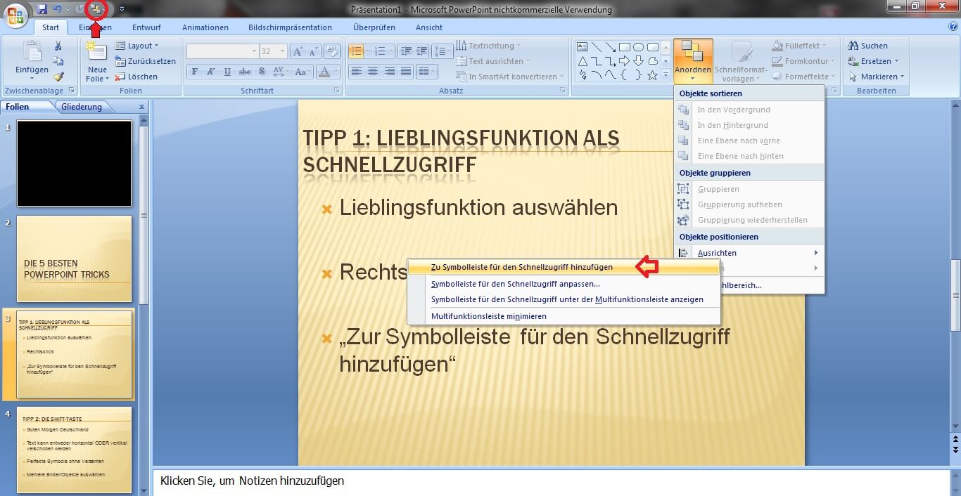 Die besten PowerPoint Tipps