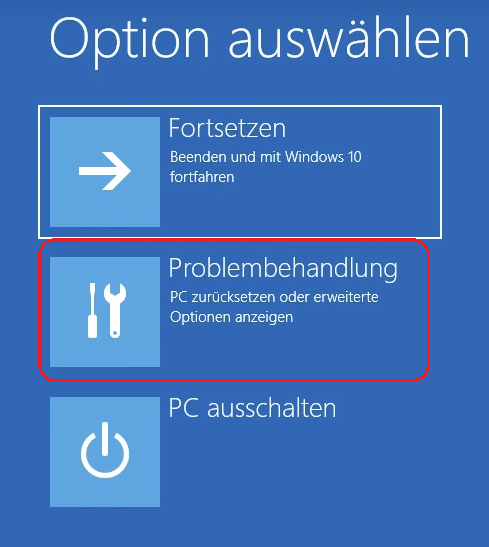 Windows im abgesicherten Modus starten Problembehandlung