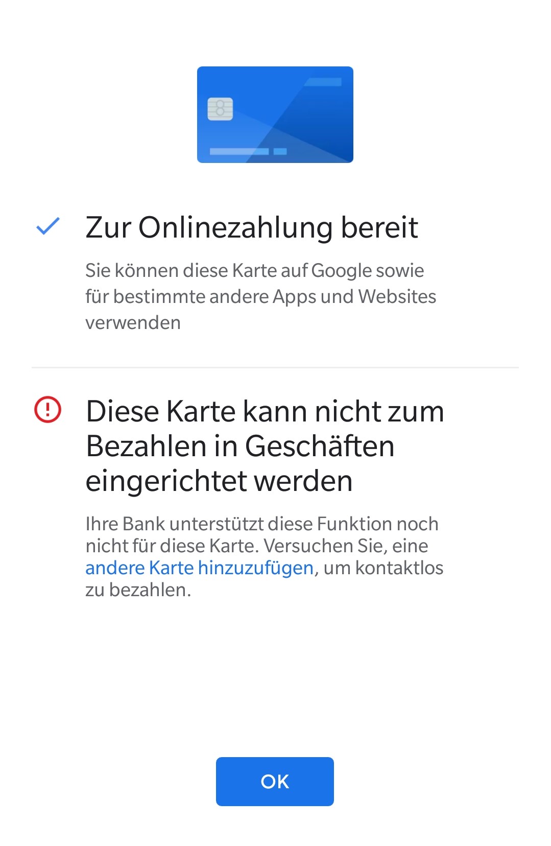 Google Pay einrichten: Zahlungsmöglichkeiten