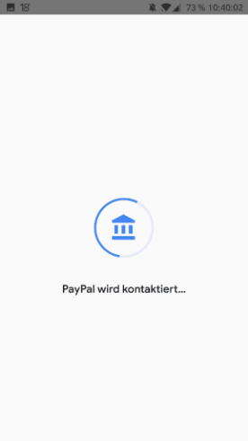 Google Pay -PayPal einrichten - PayPal synchronisiert mit Google Pay