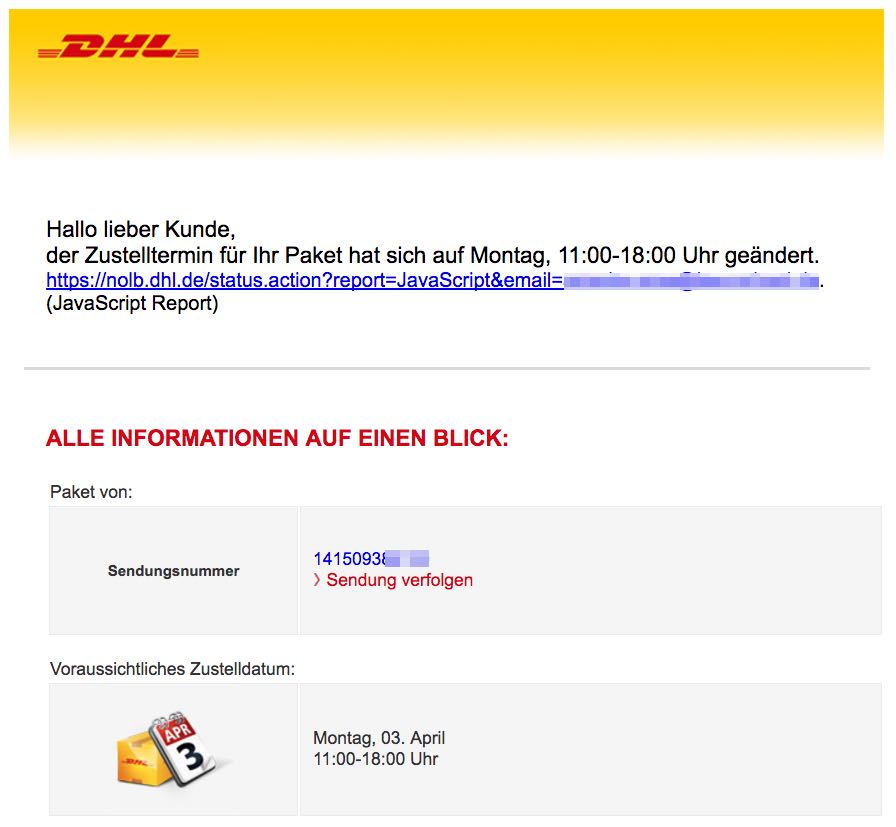 dhl express sendung verfolgen, Testbericht: DHL-Express Versand von ...